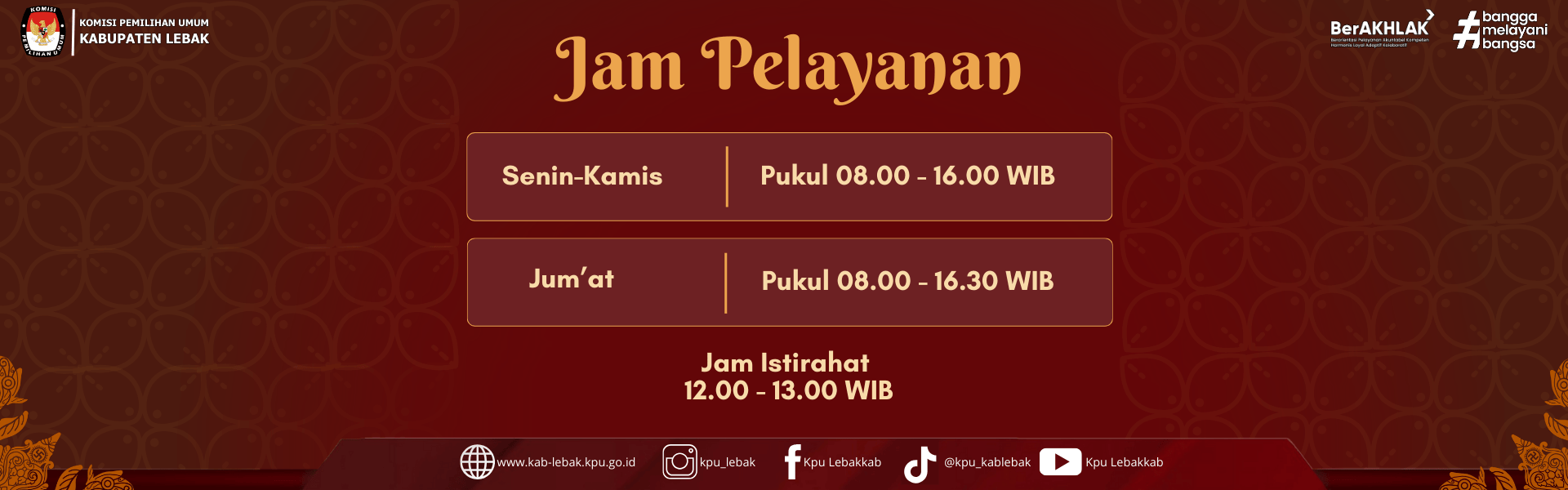 Jam Pelayanan Informasi Publik